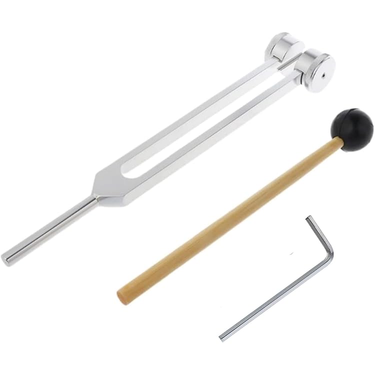 Amazon.co.jp: 音叉, 128Hzチューナー ハンマー付き音叉チューニング